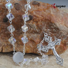 Crystal beads rosary